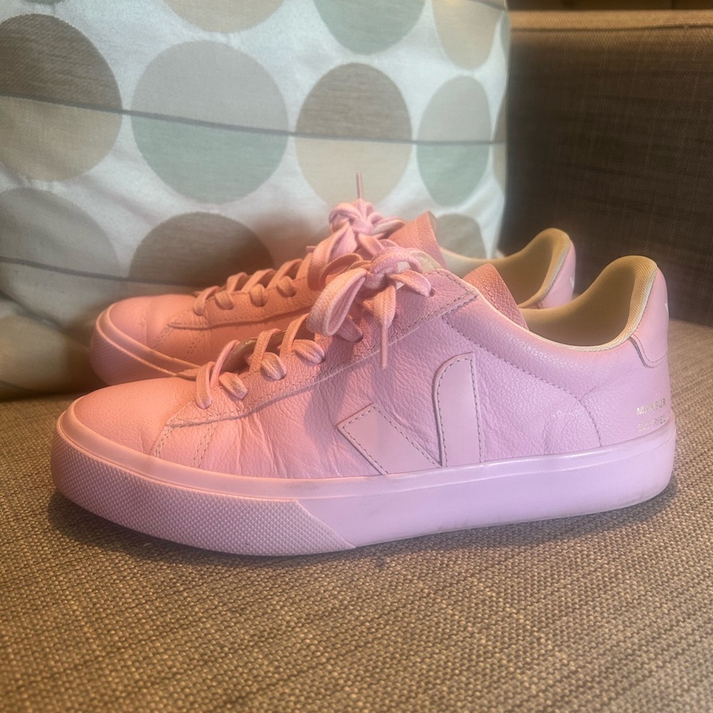 Veja x Mansur Gavriel Women's Pink Sneakers